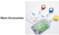 Porte-Badge rétractable à Sublimation, personnalisé, mignon, robuste, accessoires vierges, vente en gros