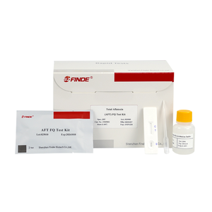 FinderBio CE Sertifikalı OEM Aflatoksin <span class=keywords><strong>Test</strong></span> Kiti, Yağlar ve Kuruyemişlerde Toplam Aflatoksinlerin Yüksek Doğruluklu Tespiti için Şeritli - Product Image 3