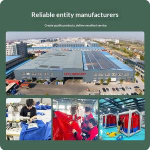 เต็นท์กู้ภัยฉุกเฉินแบบเป่าลมสองชั้นสำหรับใช้งานกลางแจ้ง - เปิดอัตโนมัติรวดเร็ว ผ้าอ็อกซ์ฟอร์ด กันน้ำสี่ฤดู - Product Image 3