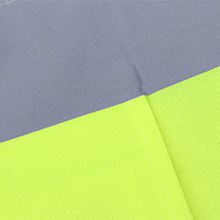 Fabricante de alta calidad Hi Vis Green Jacket Chaleco de seguridad de invierno Tiras reflectantes Algodón Chaleco de trabajo de alta visibilidad Fluorescente - Product Image 4