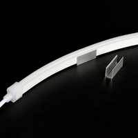 Tira LED de Neón Flexible Horizontal de Alta Eficiencia, Sin Puntos, RGB, IP67, Regulable, 0816MM, Cobre, Personalizable, Curvable, Indirecta