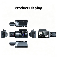 Caméra de tableau de bord 1080P pour voitures, enregistreur vidéo WIFI, caméra DVR à 3 objectifs, caméra de recul pour véhicule, boîte noire, accessoires de voiture