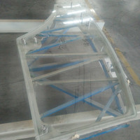 État Neuf Usine Automatique Ligne Plat Ou Plié verre four de trempe de verre plat de four