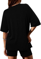 Chemise à manches courtes unisexe personnalisée de haute qualité, coupe classique, 100 % coton, en velours côtelé/soie, avec logo brodé léopard et boutons compressés
