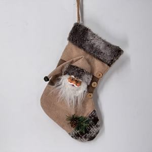 Chaussettes de Noël personnalisées sur mesure, nouvelle collection, vente en gros d'usine, chaussettes de Noël de 45 cm, décorations de Noël, cadeaux, prix réduits - Product Image 3