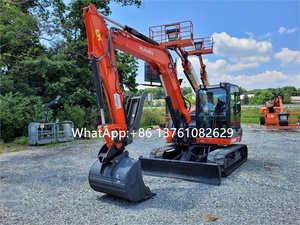 Second <b>Hand</b> Excavator Kubota KX080-4 <b>Mini</b> 8.2 Tons Crawler Used Excavator for Sale - Product Image 5