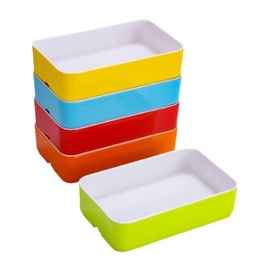 Self-service hot pot skewers side dish plates, melamine plastic barbecue stackable plates, <b>sauce</b> and seafood plates, commercial - Product Image 2