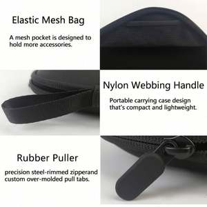 Estuche de Transporte para Auriculares, Ligero, Impermeable, de EVA, para Viajes, Almacenamiento de Auriculares, Portátil para Exteriores - Product Image 6
