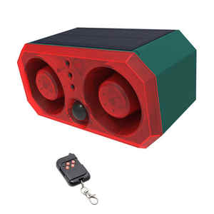 نظام إنذار بالتحكم عن بعد يعمل بالأشعة تحت الحمراء بالطاقة الشمسية طارد شخصي للطيور الخنازير البرية الحيوانات إنذار صوتي/ضوئي - Product Image 4