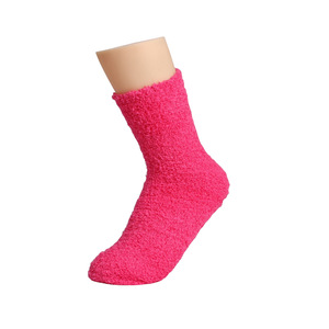 Yiwu, mercado mayorista en línea, calcetines de color sólido cálidos de terciopelo Coral <span class=keywords><strong>para</strong></span> <span class=keywords><strong>mujer</strong></span>, <span class=keywords><strong>ropa</strong></span> y accesorios - Product Image 4