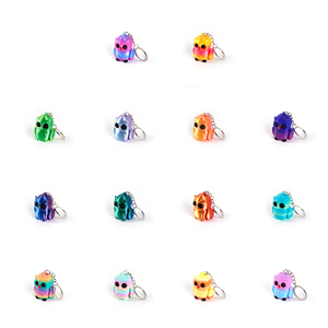 Vashine <span class=keywords><strong>3D</strong></span> In <span class=keywords><strong>Owl</strong></span> Đầy Màu Sắc Keychain Hành Động Hình Động Vật Vui Đồ Chơi Ba Lô Trang Trí Mặt Dây Chuyền Sáng Tạo Giải Nén - Product Image 6