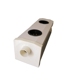 Fabricage Vierkante Scheiding Assemblage Pvc Nft Hydrocultuur Kanaal Pijp Voor Stedelijke Landbouw Thuis Tuinieren Irrigatie Hydrocultuur - Product Image 1