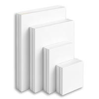Cadeaux personnalisés pour enfants, cadeaux pour la Journée des enfants, peinture sur toile de coton noire vierge à faire soi-même, toile tendue avec cadre en bois de pin, peintures artistiques
