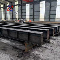 Estructura de Acero en Forma de H Laminada en Caliente, Edificio Industrial Prefabricado, Servicios de Soldadura, Corte y Doblado para Fábrica/Taller, Q235