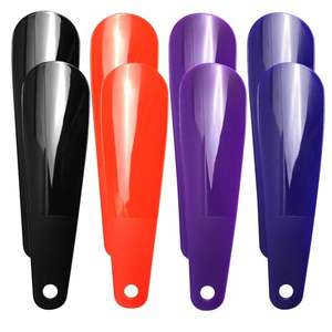 Chausse-pied miniature en plastique coloré personnalisé, chausse-pied promotionnel avec logo personnalisé - Product Image 4