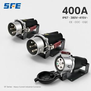<span class=keywords><strong>Presa</strong></span> Industriale Impermeabile SFE CEE/IEC IP67 200A 250A 400A 630A 4/5 Pin 380-415V Trifase 6H ad Alta <span class=keywords><strong>Corrente</strong></span> - Product Image 1