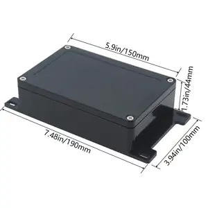 150 x 100 x 44 mm Waterproof Dustproof IP65 ABS Universal Electrical Boxes Enclosure with Fixed Ear