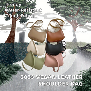 2025ใหม่กระเป๋าสะพายข้างหนัง PU วีแกนสำหรับผู้หญิงกระเป๋าสะพายข้างแบบซิปปิดแบบหรูหรากันน้ำได้สำหรับใช้ในชีวิตประจำวัน - Product Image 3
