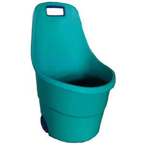 Storage <b>Cart</b> Plastic Round Multifunctional <b>Tool</b> Carrier Garage Use Easy Cleaning 540x500x835mm - Product Image 2