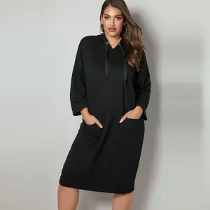 Hoodie & Sweatshirt Wanita Ukuran Plus, Hoodie Ukuran Besar Kustom Pabrik Pakaian