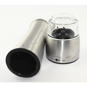 Nouveau <span class=keywords><strong>design</strong></span> 2 ensembles moulin à Poivre Manuel En Acier Inoxydable, mini portable Poivre et moulin à Sel - Product Image 5