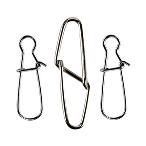 Connecteur rapide en acier inoxydable pour la pêche en mer, avec anneau double boucle et diamant, pour leurres de pêche en mer améliorés - Product Image 3