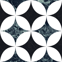 Carreaux de sol en porcelaine brillante Blaze Build haute durabilité 800x800mm pour intérieur d'hôtel de style vintage