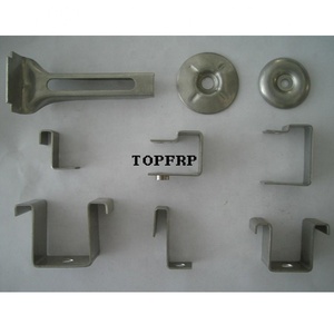 Abrazadera de Instalación para Rejilla de FRP de Acero Inoxidable y Galvanizado Térmico - Product Image 1