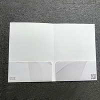 Carpeta de Presentación de Papel para Documentos de Oficina, Personalizada, con Recubrimiento, de Cartón, con 1 o 2 Bolsillos, Ecológica