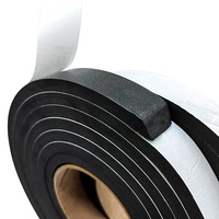 Bande d'étanchéité pour fenêtres et portes, isolation acoustique, adhésif en mousse EVA simple ou double face, bande de caoutchouc d'étanchéité