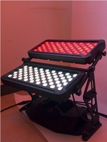 Projecteur de scène étanche 120x10W LED 4-en-1 RGBW DMX512, double couche, IP65, en alliage d'aluminium, pour DJ, éclairage de ville, wash et uplight