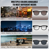 Lunettes intelligentes G1 Max avec étui de charge, caméra HD 8M, enregistrement vidéo 1080P, audio Bluetooth