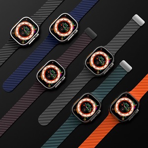 Bracelet magnétique Tschick pour <span class=keywords><strong>Apple</strong></span> <span class=keywords><strong>Watch</strong></span>, bracelet en silicone pour <span class=keywords><strong>Apple</strong></span> <span class=keywords><strong>Watch</strong></span> Ultra 2, séries 9, 8, <span class=keywords><strong>7</strong></span>, 6, SE, <span class=keywords><strong>45</strong></span> <span class=keywords><strong>mm</strong></span>, 44 <span class=keywords><strong>mm</strong></span>, 49 <span class=keywords><strong>mm</strong></span>, <span class=keywords><strong>41</strong></span> <span class=keywords><strong>mm</strong></span>, 40 <span class=keywords><strong>mm</strong></span> - Product Image 3