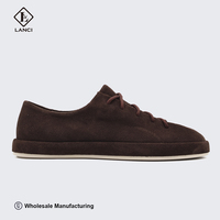 Fabricants de baskets LANCI, chaussures en daim personnalisées pour hommes, personnalisation de designer, baskets de luxe de créateur