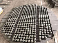 Plateau à bulles Eloong en acier inoxydable et plastique pour une distillation optimale dans les tours chimiques et pétrolières, certifié ISO9001