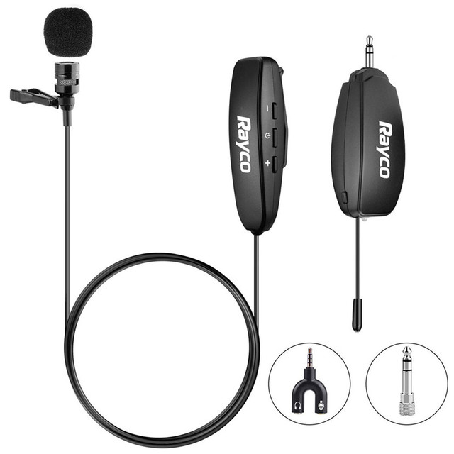 Best Mini Wireless Lapel Microphone for Live Audio Video Streaming Recording Hot Selling Vlogging Equipment YouTube Metal