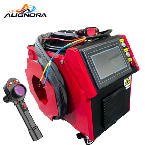 Machine de nettoyage au laser à impulsions haute vitesse et haute précision 300W pour l'élimination de la rouille, acier inoxydable, bois, UPVC, tête laser Raytools, portable - Product Image 1