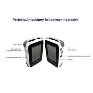 <span class=keywords><strong>Appareil</strong></span> de polysomnographie portable 12 canaux, moniteur de <span class=keywords><strong>sommeil</strong></span> à domicile, rechargeable par USB, dispositif médical de classe II <span class=keywords><strong>pour</strong></span> le diagnostic d'<span class=keywords><strong>apnée</strong></span> <span class=keywords><strong>du</strong></span> <span class=keywords><strong>sommeil</strong></span> - Product Image 5