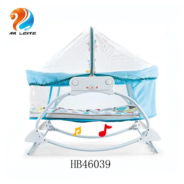 Bassinet tidur bayi baru lahir, tempat tidur portabel bayi baru lahir dengan jaring nyamuk