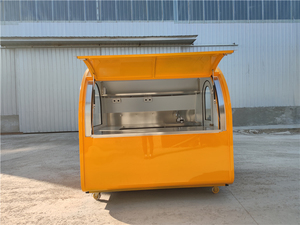 New Arrival Two Sided Kisok Ordeorder Tricycle Truck Trolley Cart Street Tri Pod 2024 Touchscreen Touch Screen Sweet Food Kiosk - Product Image 6
