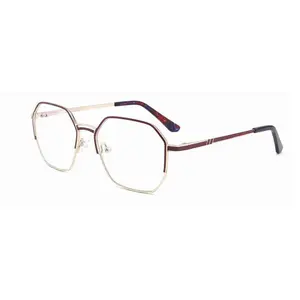 High quality Eye Wear metal fashion glasses eyeglasses frames female optical frame glasses eyewear and lady optical frame