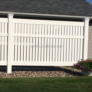 Resistencia UV PVC Semi Privacidad Jardín <span class=keywords><strong>vertical</strong></span> semi-Privacidad Esgrima Tablero semi privacidad vinilo valla celosía - Product Image 6