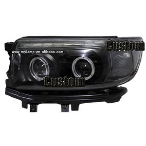 Faros Delanteros LED Personalizados para Subaru Forester/XT, Lámparas Delanteras Premium con Proyector Halo, 2003-2005 2006 <span class=keywords><strong>2008</strong></span> - Product Image 2