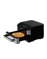 Four à pizza électrique d'une capacité de 4 litres avec fonction de gril pour griller et cuisiner Design peu encombrant