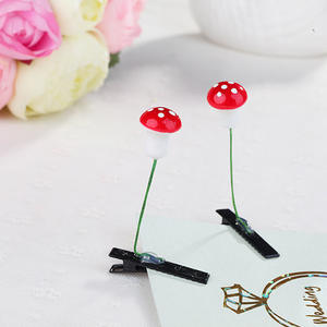Cute Plant Elastic Hairpin DIY Material Hair Clip Easter Decoration for Girls - Product Image 3