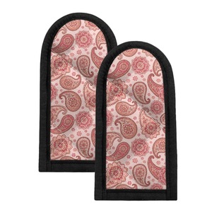 Directo de Fábrica 1PC Funda Protectora de Silicona Resistente al Calor para Asa de Olla con Estampado Floral Personalizado, Protector de Sartén, Funda para Espátula, Impresión OEM Bajo Demanda - Product Image 1