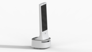 移动接待机器人 酒店医院 语音交互 人脸识别 自主导航 43英寸大屏 - Product Image 2