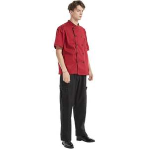 2025 Pantalon de chef de style cargo noir pour hommes - Product Image 3
