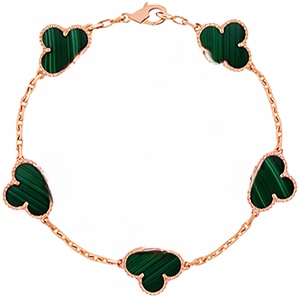 <span class=keywords><strong>Bracelet</strong></span> exquis à cinq brins, style luxueux de haute qualité, pour hommes et femmes, <span class=keywords><strong>bracelet</strong></span> trèfle à quatre feuilles, demander le catalogue <span class=keywords><strong>Van</strong></span> <span class=keywords><strong>Cleef</strong></span> - Product Image 5
