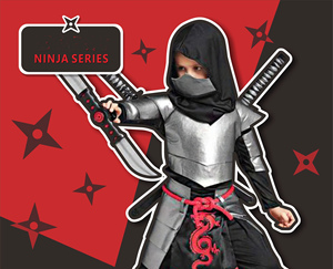 Costume da Ninja per Festa di Halloween, Sexy per Donne e Bambini, Costume da Cartone Animato per <span class=keywords><strong>Ragazzi</strong></span> - Product Image 2